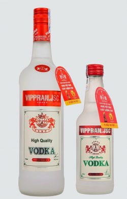 RƯỢU VODKA 39,5 % VOL ( MỜ ĐỎ )